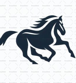 Galoppierendes Pferd